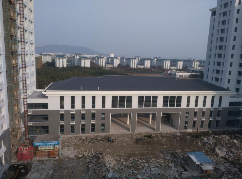 土木交通大楼的门楼-1